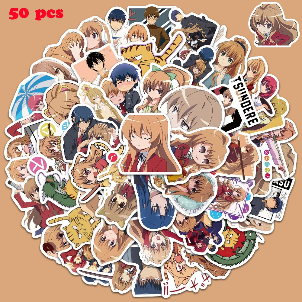 10/50pcs Cartoon Toradora! Graffiti Stickers Funny Anime Decals for Laptop Luggage Guitar Bikes Skateboard Graffiti DIY Stickers
10/50pcs Cartoon Toradora! Graffiti Stickers Funny Anime Decals for Laptop Luggage Guitar Bikes Skateboard Graffiti DIY Stickers