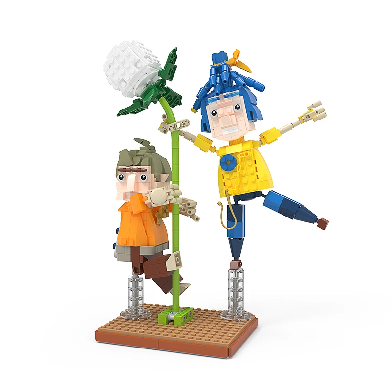 Набор строительных блоков MOC, приключения пары, игра, кирпичи, Мультяшные персонажи, фигурки, кирпичи, детские игрушки «сделай сам» для мозга...
Набор строительных блоков MOC, приключения пары, игра, кирпичи, Мультяшные персонажи, фигурки, кирпичи, детские игрушки «сделай сам» для мозга...