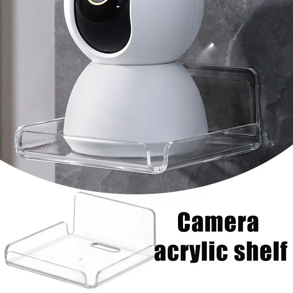 Plastic Wall Mount Shelf Transparent Storage Stand For Security Cameras Phone Speakers Bathroom Livingroom Mount Shelf M2z6
Plastic Wall Mount Shelf Transparent Storage Stand For Security Cameras Phone Speakers Bathroom Livingroom Mount Shelf M2z6