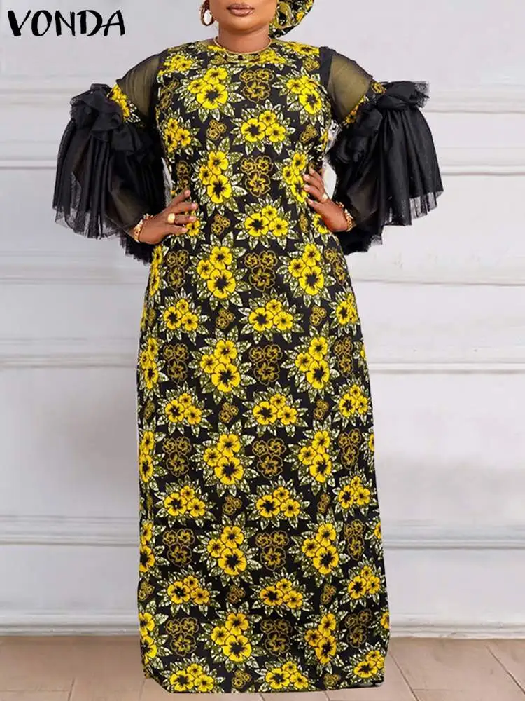 VONDA 2022 Y2K Women Fashion Spring Dress Printed Patchwork Long Dresses O-Neck Loose Long Sleeve A-Line Party Vestido Oversized
VONDA 2022 Y2K Women Fashion Spring Dress Printed Patchwork Long Dresses O-Neck Loose Long Sleeve A-Line Party Vestido Oversized