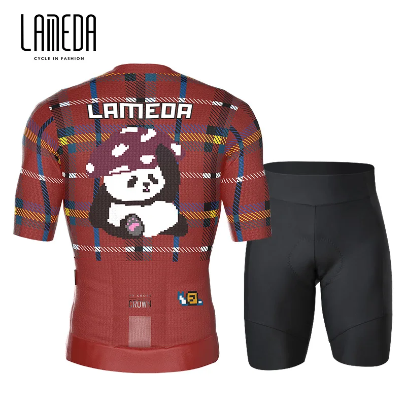 LAMEDA Men's Bicycle Cycling Suit Summer Quick Drying Short Sleeve Shorts Highway Mountain Bike Clothing
LAMEDA Men's Bicycle Cycling Suit Summer Quick Drying Short Sleeve Shorts Highway Mountain Bike Clothing