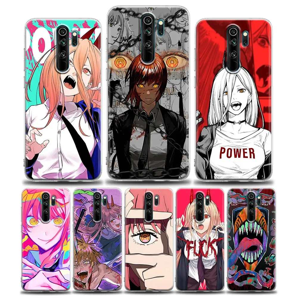 Makima Power Chainsaw Man Anime Case For Xiaomi Redmi Note 12Pro 11 10 9 8 12 Pro Plus 7 9s 10s 11s 11 Soft Silicone Clear Cover
Makima Power Chainsaw Man Anime Case For Xiaomi Redmi Note 12Pro 11 10 9 8 12 Pro Plus 7 9s 10s 11s 11 Soft Silicone Clear Cover