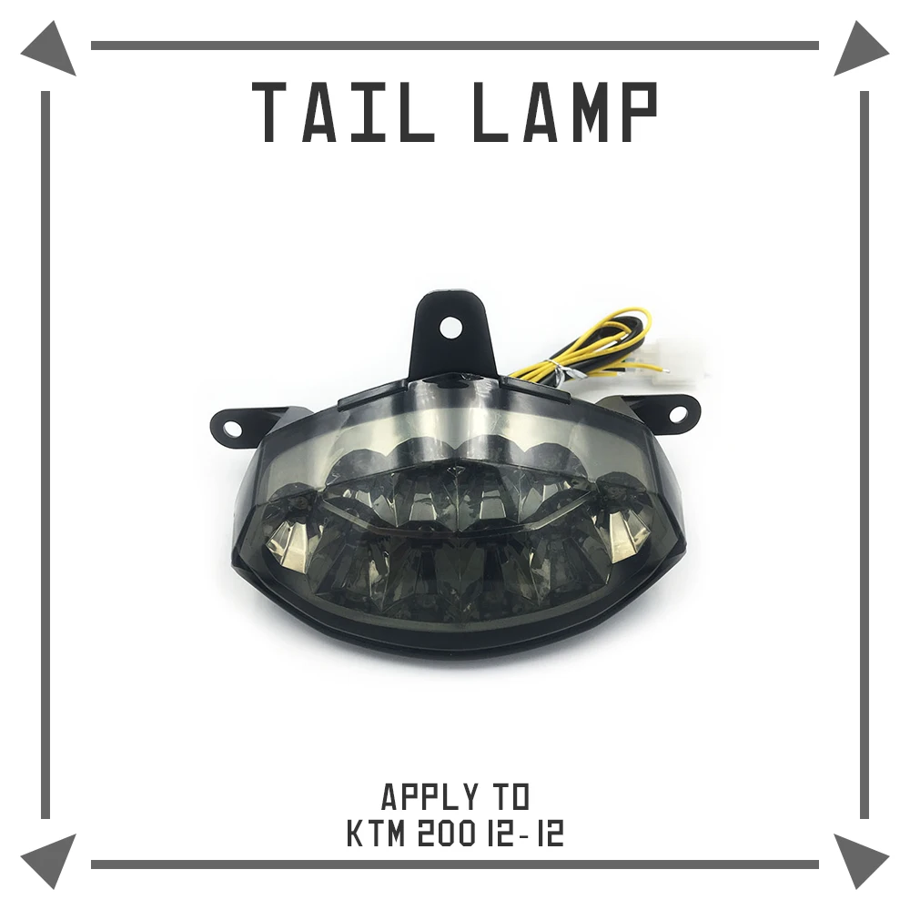 for KTM DUKE 200 12-12 LED Tail Light Integrated Motorcycle Turn Signal Light Tail Stop Brake Warning Lamp
for KTM DUKE 200 12-12 LED Tail Light Integrated Motorcycle Turn Signal Light Tail Stop Brake Warning Lamp