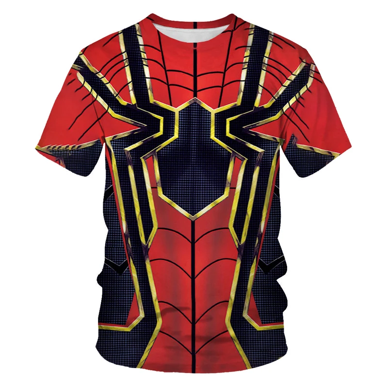 Summer fashion top handsome breathable short-sleeved 3d printed spider pattern comfortable round neck plus cotton T-shirt
Summer fashion top handsome breathable short-sleeved 3d printed spider pattern comfortable round neck plus cotton T-shirt