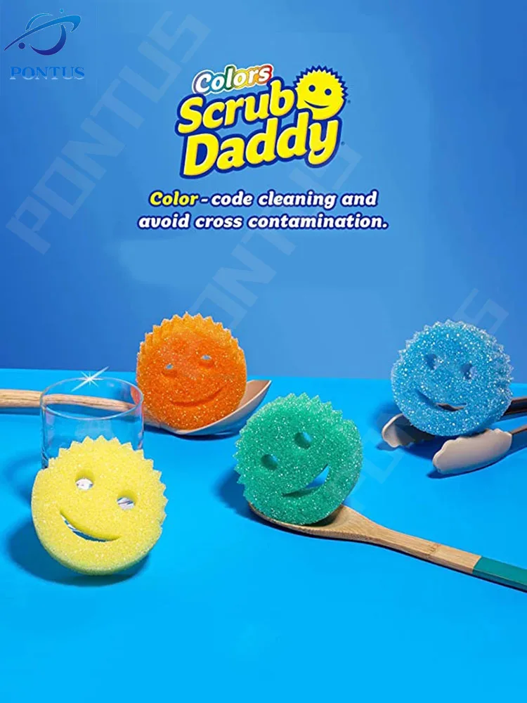 Kitchen Clean Smiley Sponge Creativity Scouring Oil Absorbing Scouring Pad Household Kitchen Bathroom Cleaning Tools Accessories
Kitchen Clean Smiley Sponge Creativity Scouring Oil Absorbing Scouring Pad Household Kitchen Bathroom Cleaning Tools Accessories