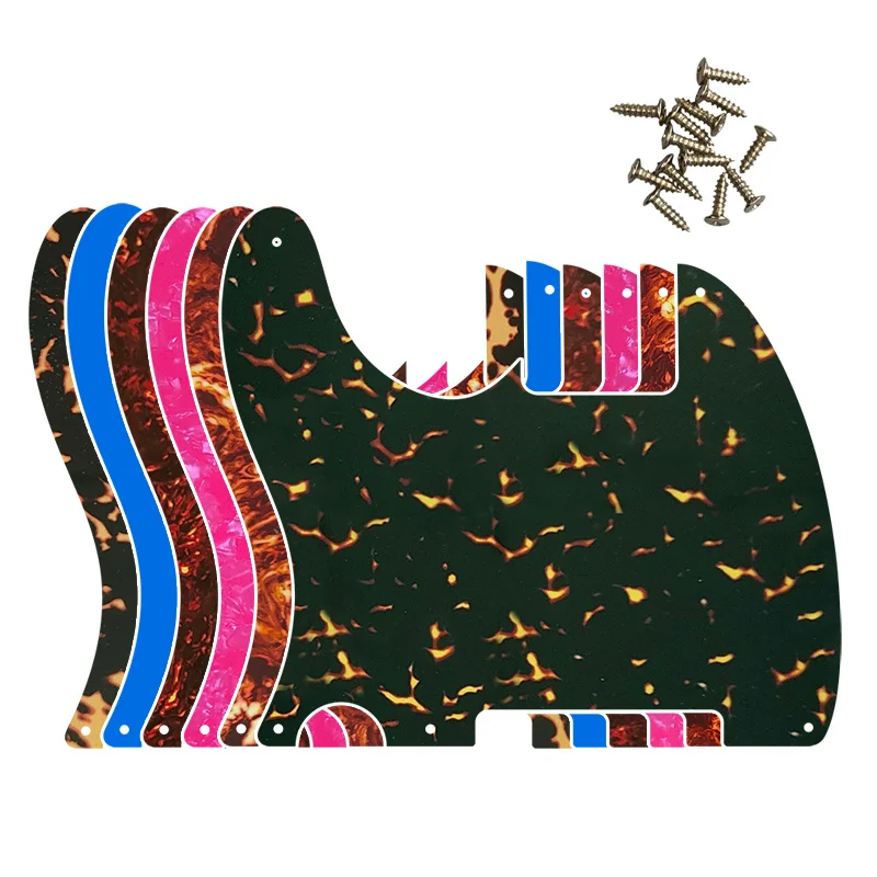 5pcs Guitar Parts For US Left Handed Standard 5 Screw Holes 52 Year Tele Telecaster DIY Blank Guitar Pickguard Scratch Plate
5pcs Guitar Parts For US Left Handed Standard 5 Screw Holes 52 Year Tele Telecaster DIY Blank Guitar Pickguard Scratch Plate