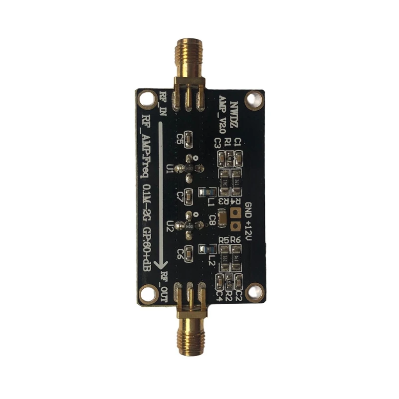 Premium Ultra Slim 2000MHz 60db 0.1m-2G RF Bandwidth Amplifier Low Noise High Boardband Amplifier Module Dropship
Premium Ultra Slim 2000MHz 60db 0.1m-2G RF Bandwidth Amplifier Low Noise High Boardband Amplifier Module Dropship
