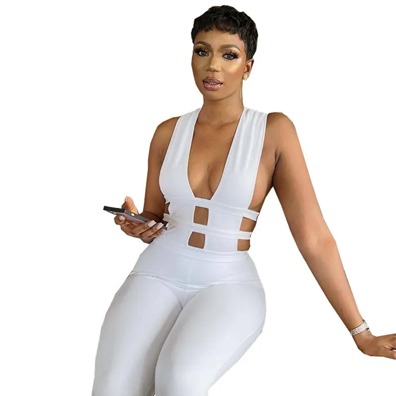 Fashion Jumpsuit Women 2022 Summer New Sexy Outfits For Woman Hollow Stitching High Waist Slim Butt Lift Casual Jumpsuit
Fashion Jumpsuit Women 2022 Summer New Sexy Outfits For Woman Hollow Stitching High Waist Slim Butt Lift Casual Jumpsuit
