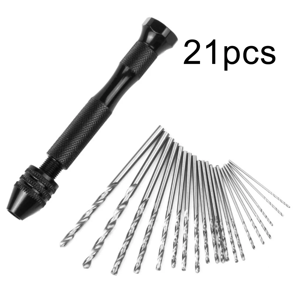 21pcs Jewelry Craft Hand Pin Hole Drill Rotary Jewelers Burs Drilling Chuck Clamp 0.3-1.6mm Mini Precise Manual Punching Set
21pcs Jewelry Craft Hand Pin Hole Drill Rotary Jewelers Burs Drilling Chuck Clamp 0.3-1.6mm Mini Precise Manual Punching Set