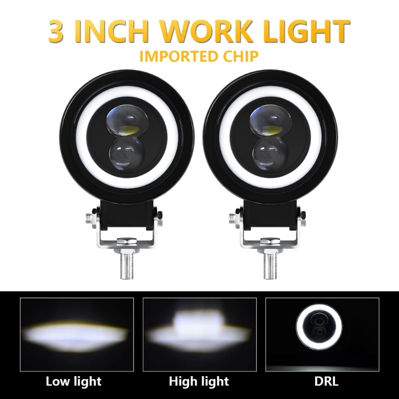 Motorcycle LED DrivingHeadlight Bulb High Low Beam Automotive Lighting High-brightness Lamp 60W 6000K 9-30V K0AF
Motorcycle LED DrivingHeadlight Bulb High Low Beam Automotive Lighting High-brightness Lamp 60W 6000K 9-30V K0AF