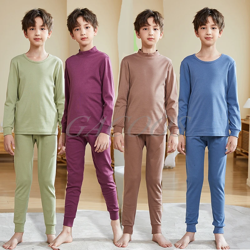 Детская одежда, пижамы для мальчиков, однотонный детский пижамный комплект, одежда для сна на весну и осень, ночная одежда для подростков, пи...
Детская одежда, пижамы для мальчиков, однотонный детский пижамный комплект, одежда для сна на весну и осень, ночная одежда для подростков, пи...