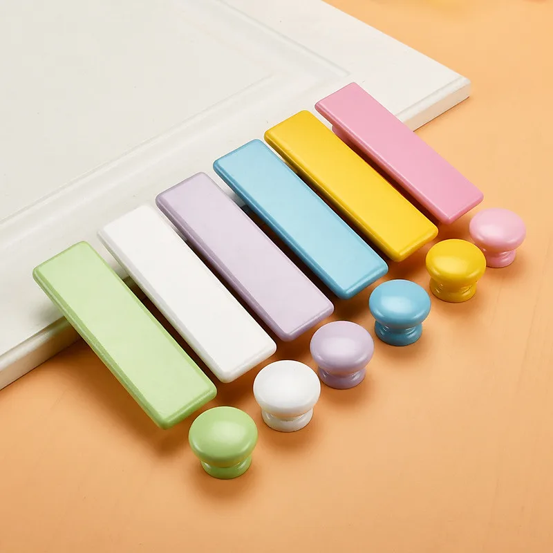 Children's Wood Handles Multicolor Furniture Cabinet Handles Drawer Knobs Pink Bedroom Door Pulls Cartoon Decoration
Children's Wood Handles Multicolor Furniture Cabinet Handles Drawer Knobs Pink Bedroom Door Pulls Cartoon Decoration