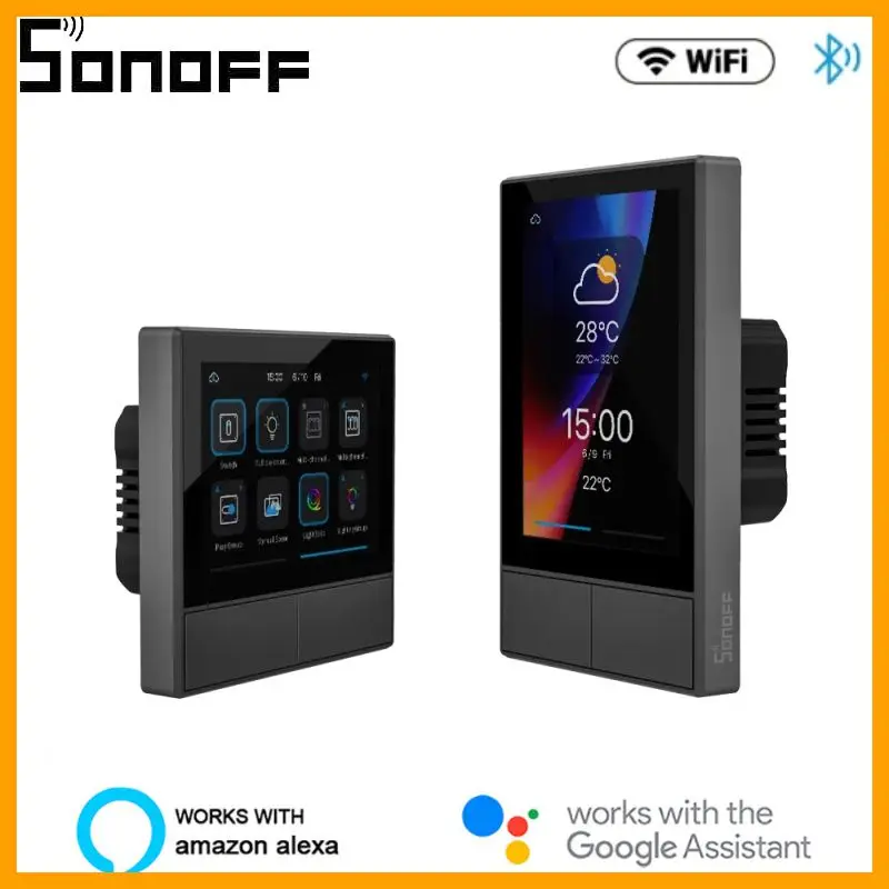 SONOFF NSPanel WiFi Smart Scene Switch EU/US Thermostat Temperature All-in-One Control Touch Screen Work With Google Home, Alexa
SONOFF NSPanel WiFi Smart Scene Switch EU/US Thermostat Temperature All-in-One Control Touch Screen Work With Google Home, Alexa