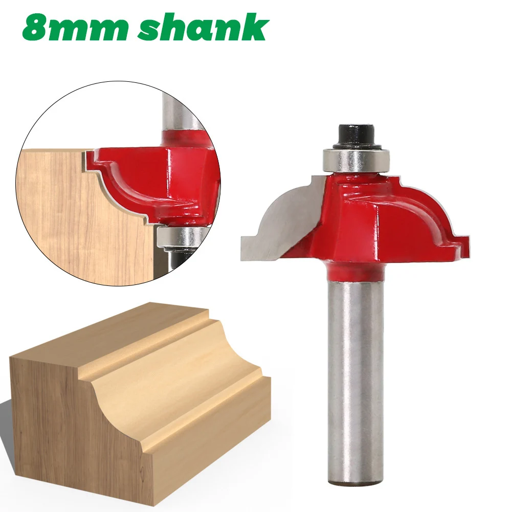 1PC 8MM Shank Milling Cutter Wood Carving Wood Router Bit Straight End Mill Trimmer Cleaning Flush Trim Corner Round Cove Bits 
1PC 8MM Shank Milling Cutter Wood Carving Wood Router Bit Straight End Mill Trimmer Cleaning Flush Trim Corner Round Cove Bits