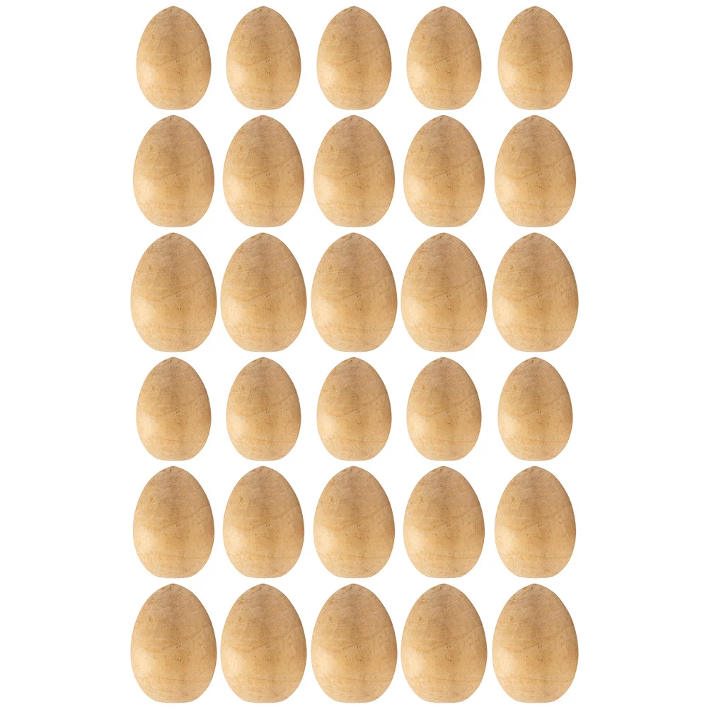 30pcs Party Decorations Wooden Unfinished Eggs Wooden Unfinished Crafts Your Own Eggs Wooden Eggs
30pcs Party Decorations Wooden Unfinished Eggs Wooden Unfinished Crafts Your Own Eggs Wooden Eggs