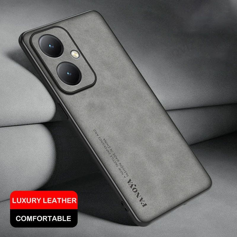 Luxury Leather Case for vivo Y35+ Plus Frosted Ultra-thin Soft Silicone Edges Hard Armor Shockproof Phone Cover for vivoY35+Plus
Luxury Leather Case for vivo Y35+ Plus Frosted Ultra-thin Soft Silicone Edges Hard Armor Shockproof Phone Cover for vivoY35+Plus