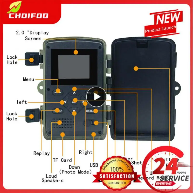 Multi-function 1080p Pr3000 Trail Camera Video Taking Outdoor 32mp Hunting Camera Night Photo Animal Monitoring Camera
Multi-function 1080p Pr3000 Trail Camera Video Taking Outdoor 32mp Hunting Camera Night Photo Animal Monitoring Camera