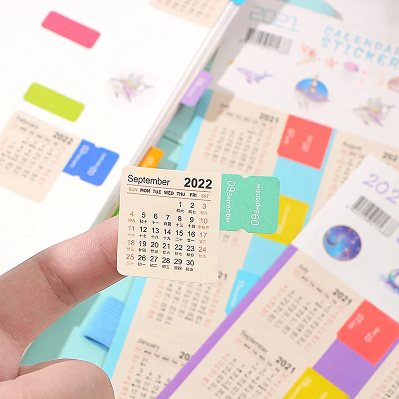 2Pcs 2022 Paper Calendar Index Page Sticker Notebook Bookmark Planner Label Refrigerator Home Wall Decoration
2Pcs 2022 Paper Calendar Index Page Sticker Notebook Bookmark Planner Label Refrigerator Home Wall Decoration