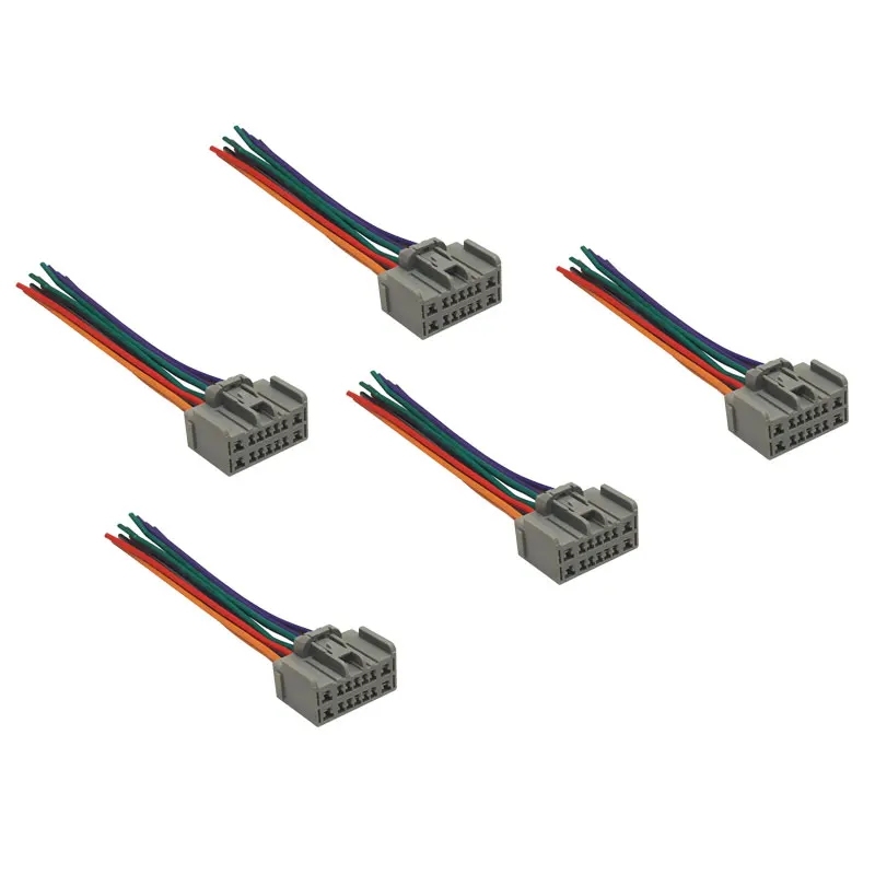 5pcs Car CD/DVD Audio Stereo Wiring Harness Adapter For Chevrolet Sail Radio Power Wire Cable (Female)
5pcs Car CD/DVD Audio Stereo Wiring Harness Adapter For Chevrolet Sail Radio Power Wire Cable (Female)