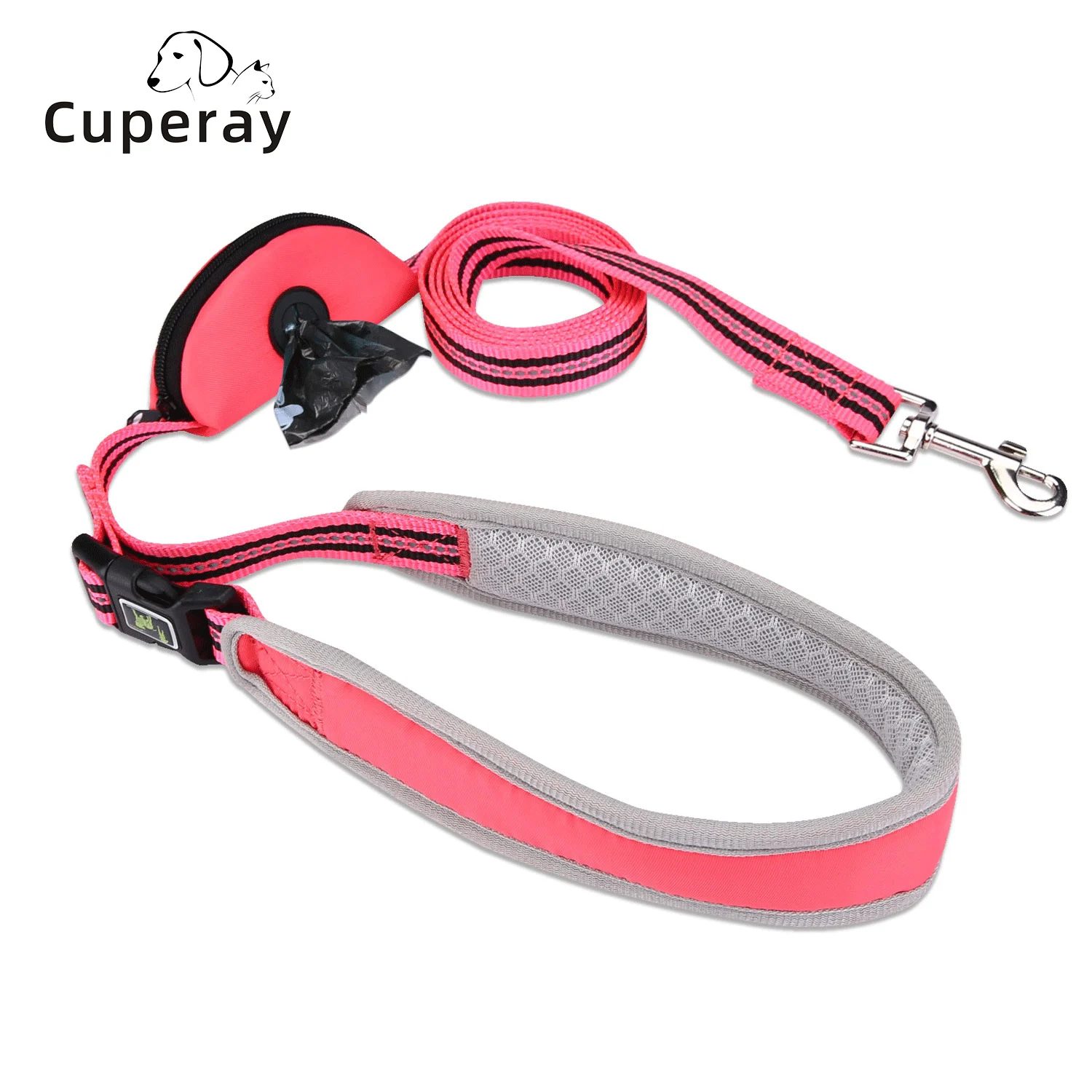 Reflective Dog Leash for Large Medium Dogs with Padded Handles & Waste Poop Bag,Dog Leash Detachable Handle for Walking Training
Reflective Dog Leash for Large Medium Dogs with Padded Handles & Waste Poop Bag,Dog Leash Detachable Handle for Walking Training