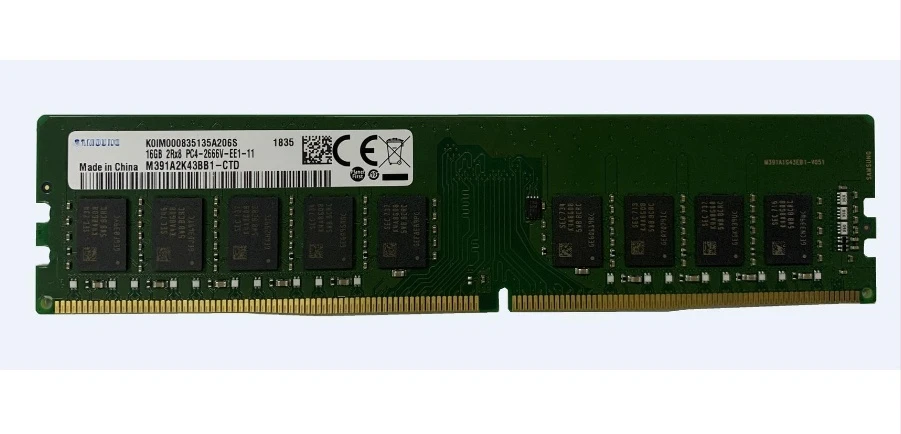 RAM 16G 2RX8 PC4-2666V Pure ECC DDR4 Server Memory M391A2K43BB1-CTDQ
RAM 16G 2RX8 PC4-2666V Pure ECC DDR4 Server Memory M391A2K43BB1-CTDQ