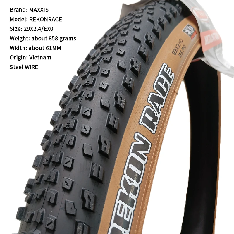 Шина для горного велосипеда MAXXIS REKON WIRE BEAD REKON 27,5 29 2,40 2,60 2,25
Шина для горного велосипеда MAXXIS REKON WIRE BEAD REKON 27,5 29 2,40 2,60 2,25