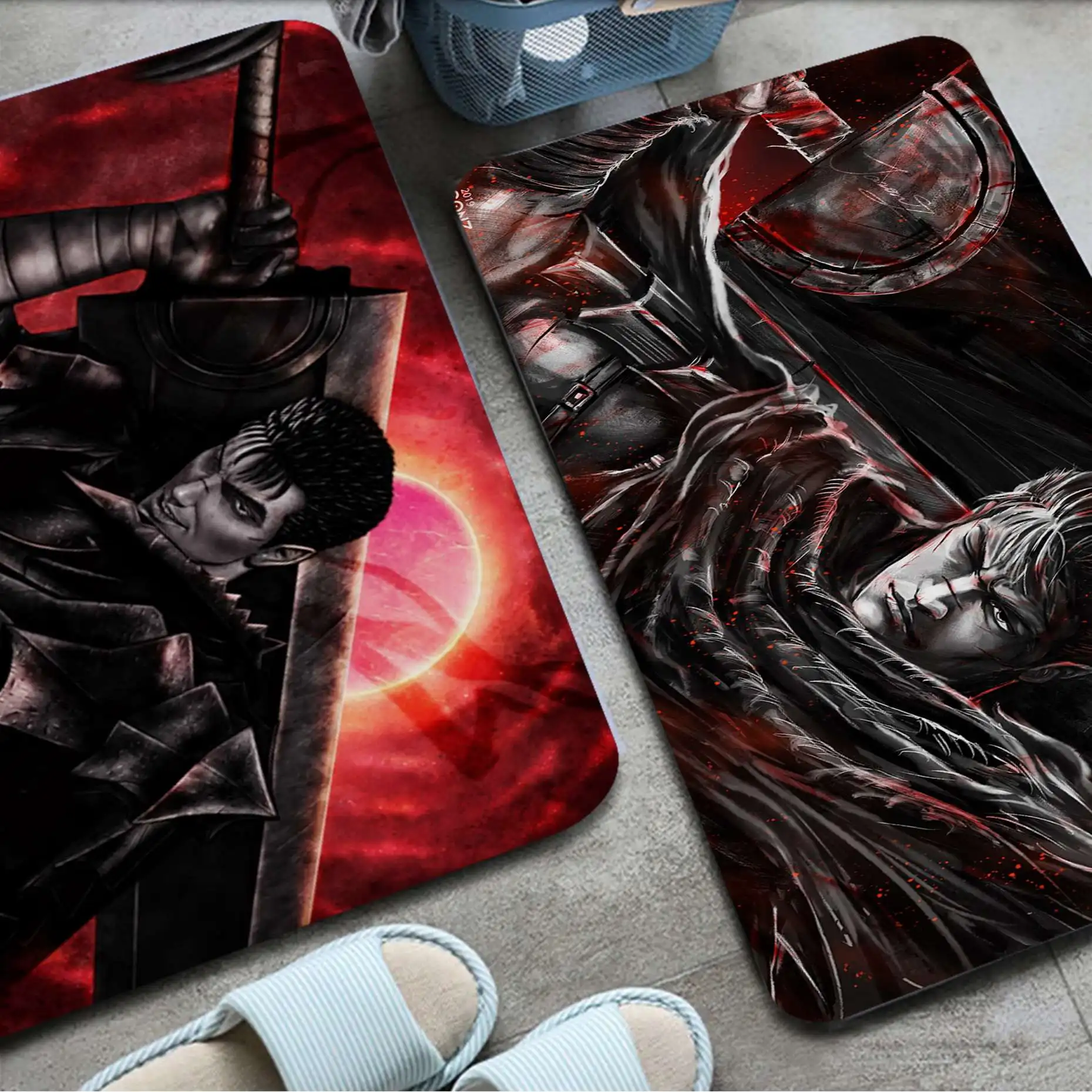 Cool Berserk Anime Printed Flannel Floor Mat Bathroom Decor Carpet Non-Slip For Living Room Kitchen Welcome Doormat
Cool Berserk Anime Printed Flannel Floor Mat Bathroom Decor Carpet Non-Slip For Living Room Kitchen Welcome Doormat