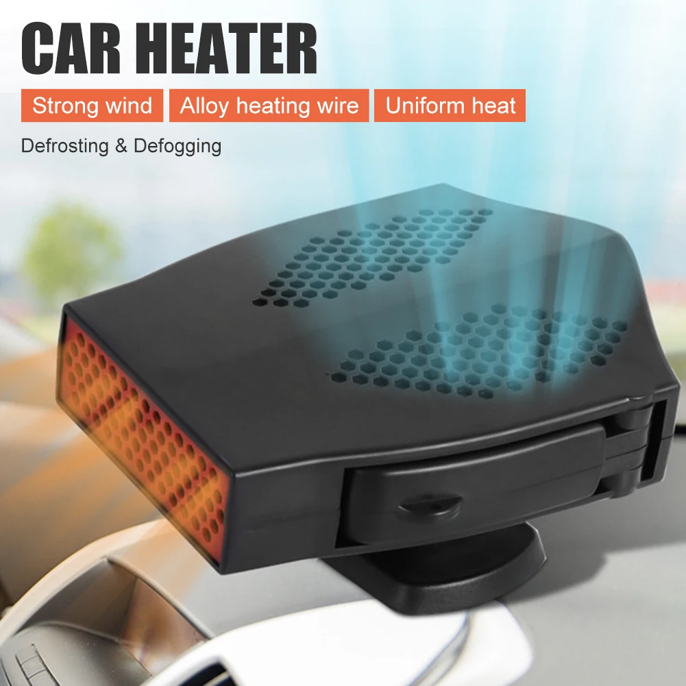 12V/24V Car Heater Electric Heating Fan 2 In 1 Portable Dryer Windshield Defogging Defroster Rotatable Windshield Heating Fan
12V/24V Car Heater Electric Heating Fan 2 In 1 Portable Dryer Windshield Defogging Defroster Rotatable Windshield Heating Fan