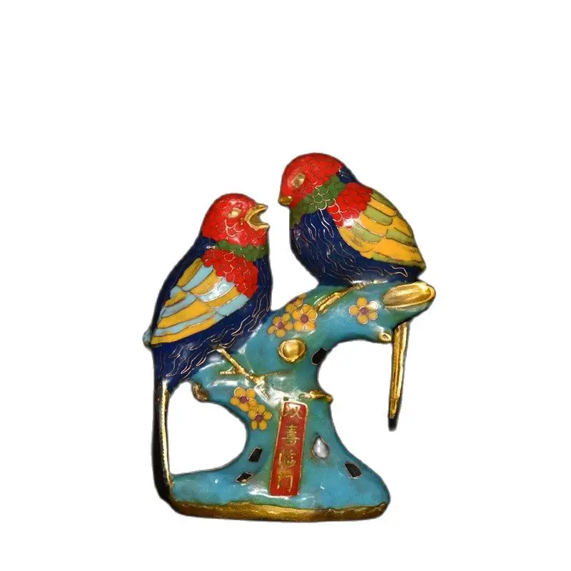 Early collection of pure copper, cloisonne, filigree, double happiness, and magpie ornaments with exquisite craftsmanship
Early collection of pure copper, cloisonne, filigree, double happiness, and magpie ornaments with exquisite craftsmanship