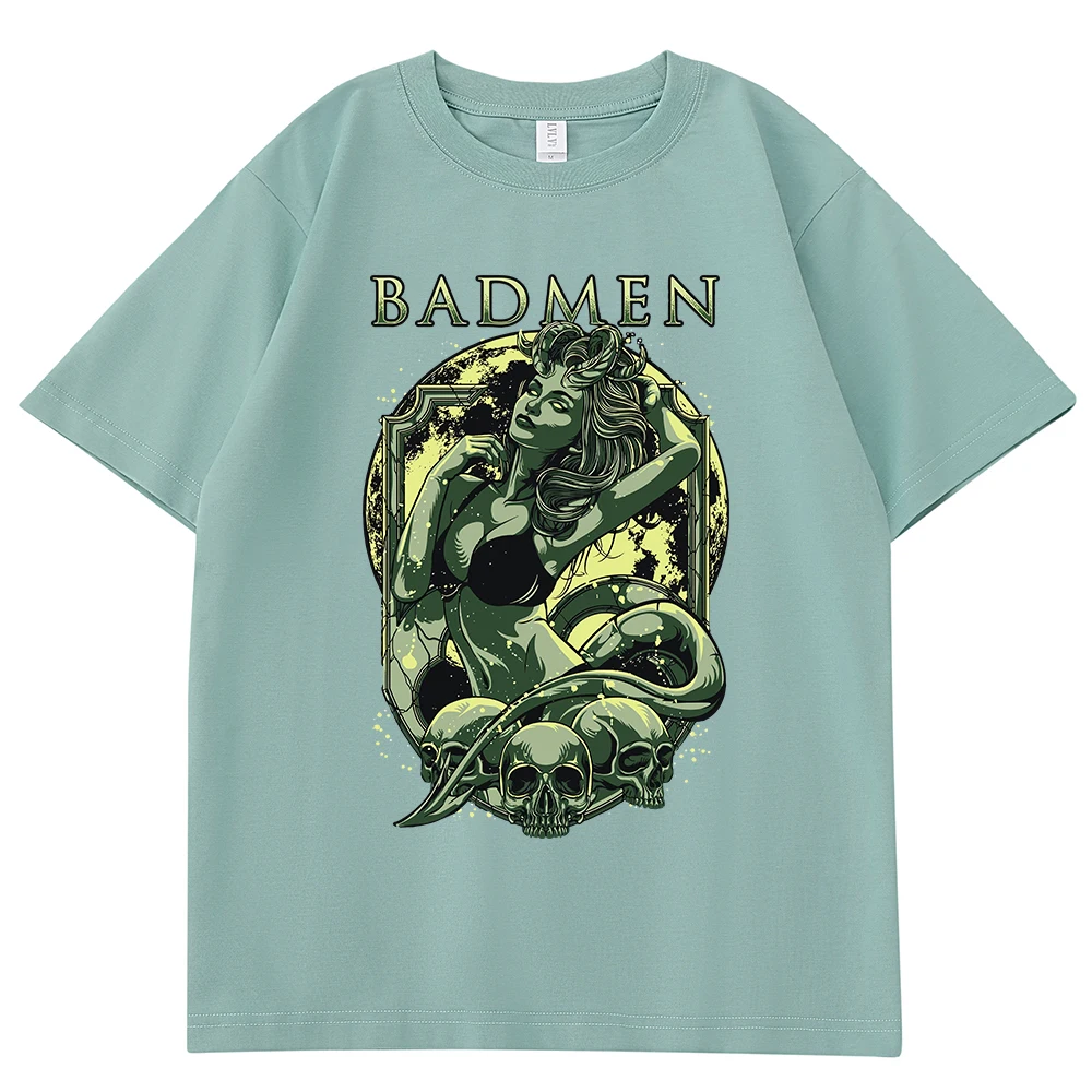 Snake Woman And Skull Printing T-Shirts Men Street Breathable Clothing Summer Cotton Tees Hip Hop Loose Shoulder Drop T-Shirt
Snake Woman And Skull Printing T-Shirts Men Street Breathable Clothing Summer Cotton Tees Hip Hop Loose Shoulder Drop T-Shirt