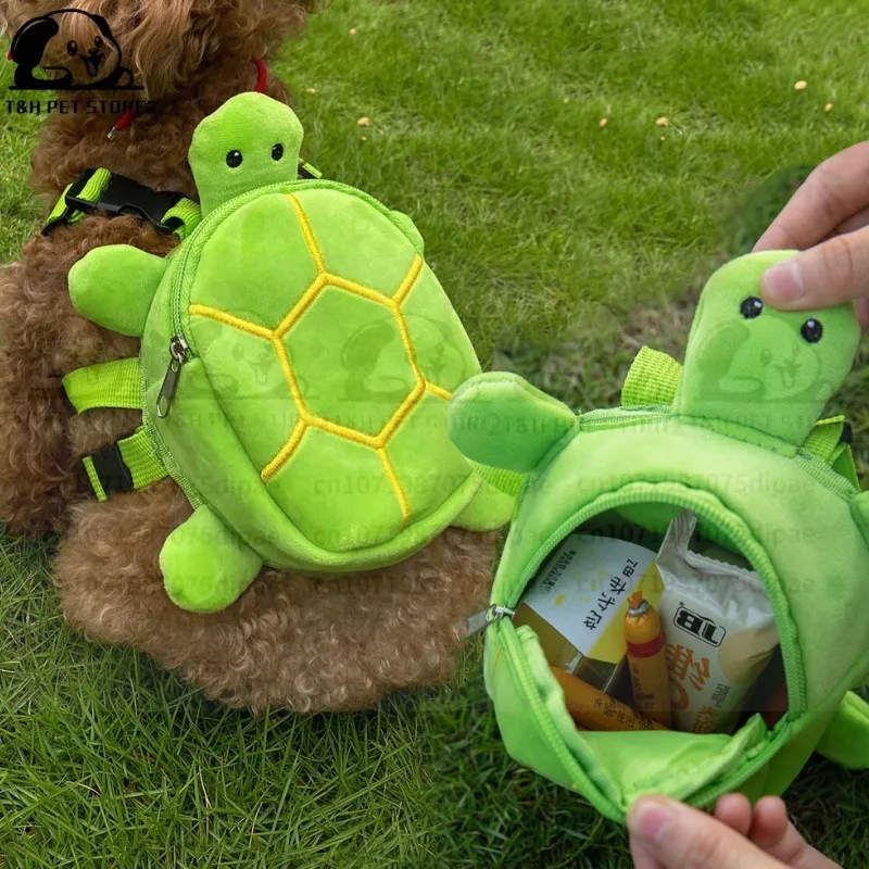 Pet Dog Backpack Turtle Shaped Self Carry Bag Harness Dog Snack Bag For Small And Medium-sized Dog Pet Supplies Large Capacity
Pet Dog Backpack Turtle Shaped Self Carry Bag Harness Dog Snack Bag For Small And Medium-sized Dog Pet Supplies Large Capacity