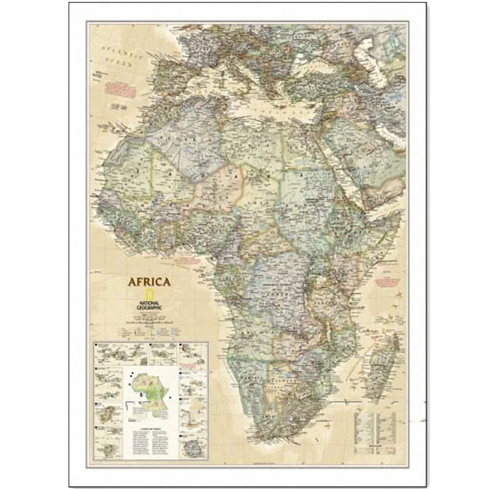 Large Vintage Africa Map Home Decoration Wall Art Poster Wall Chart Canvas Painting Wall Hanging For Bedroom Office Living Room
Large Vintage Africa Map Home Decoration Wall Art Poster Wall Chart Canvas Painting Wall Hanging For Bedroom Office Living Room