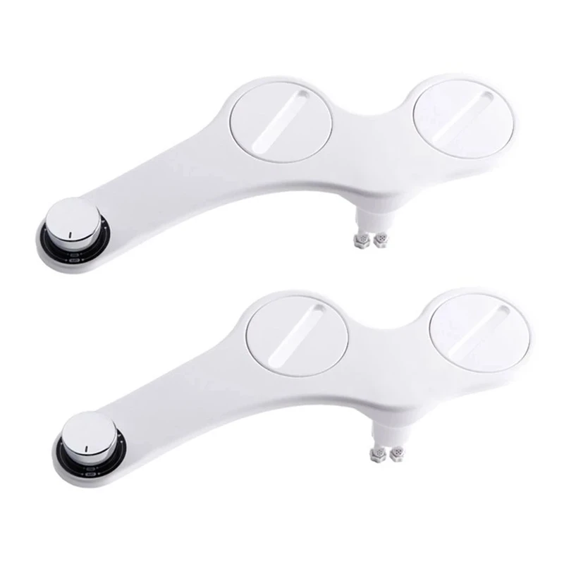 2 Pack Bidet Attachment Non-Electric Mechanical Fresh Water Spray Bidet Toilet Attachment With Self Cleaning Nozzle
2 Pack Bidet Attachment Non-Electric Mechanical Fresh Water Spray Bidet Toilet Attachment With Self Cleaning Nozzle
