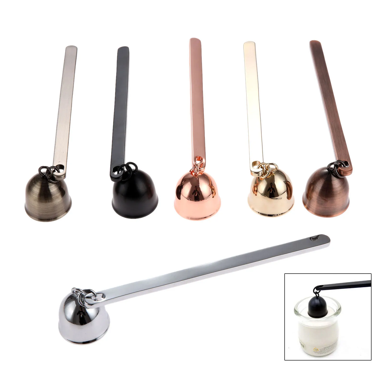 1pc Candle Wick Lighter Snuffer Extinguisher 20*3cm Stainless Steel Candle Flame Snuffer
1pc Candle Wick Lighter Snuffer Extinguisher 20*3cm Stainless Steel Candle Flame Snuffer