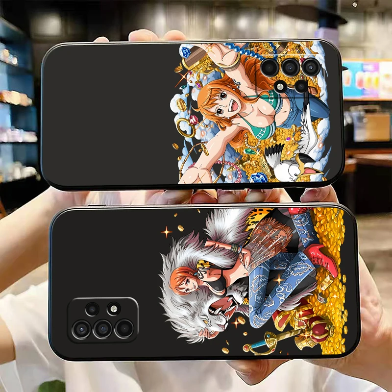 ONE PIECE Anime Phone Case For Samsung Galaxy A31 A32 A41 A42 A51 A52 A71 A72 4G 5G Black Liquid Silicon Soft Back Coque
ONE PIECE Anime Phone Case For Samsung Galaxy A31 A32 A41 A42 A51 A52 A71 A72 4G 5G Black Liquid Silicon Soft Back Coque