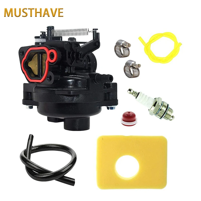 Карбюратор ДЛЯ Briggs & Stratton 799583 500E 550EX 593261 серии 125cc 140cc, наборы инструментов для двигателя, детали и аксессуары для газонокосилки
Карбюратор ДЛЯ Briggs & Stratton 799583 500E 550EX 593261 серии 125cc 140cc, наборы инструментов для двигателя, детали и аксессуары для газонокосилки