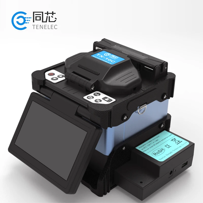 Tenelec 8 Seconds Fast Splicing 6 Motors Fiber Splicing Machine Fusion Splicer FTTX Auto Focus Automatic Fusion Splicing Machine
Tenelec 8 Seconds Fast Splicing 6 Motors Fiber Splicing Machine Fusion Splicer FTTX Auto Focus Automatic Fusion Splicing Machine