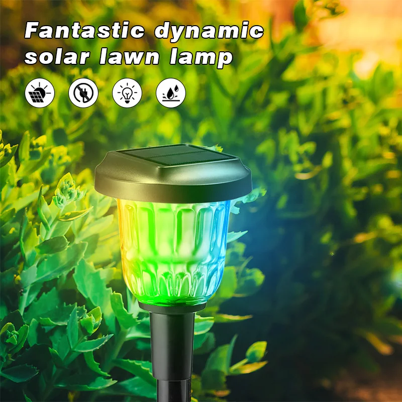 LED Lawn Solar Lights RGB Multi-Color Doorway Path Lighting Outdoor Garden Waterproof Lamp dreamy dynamic solar Decor light
LED Lawn Solar Lights RGB Multi-Color Doorway Path Lighting Outdoor Garden Waterproof Lamp dreamy dynamic solar Decor light