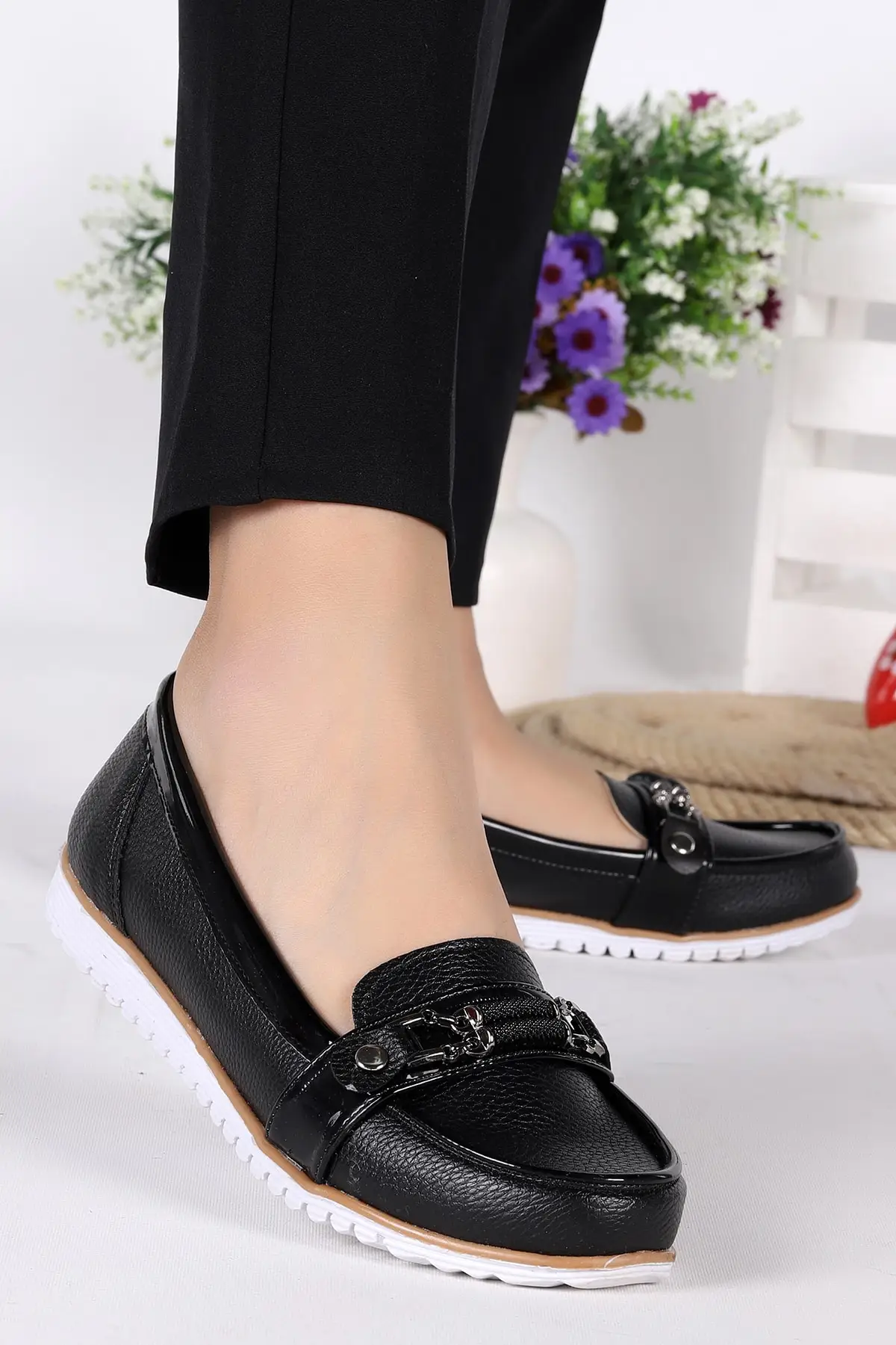Women Flats Shoes Cns Daily Black Fashion Flats For Ladies Casual Shoes Elegant Flat Footwear Summer Ladies Shoes
Women Flats Shoes Cns Daily Black Fashion Flats For Ladies Casual Shoes Elegant Flat Footwear Summer Ladies Shoes