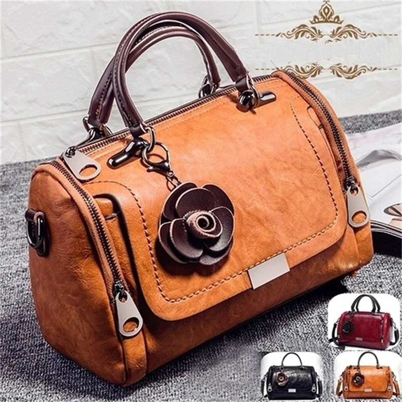 2023 New flowers Pendant Handbag Women's fashion Boston bags single shoulder bag ladies crossbody bag PU messenger bag
2023 New flowers Pendant Handbag Women's fashion Boston bags single shoulder bag ladies crossbody bag PU messenger bag