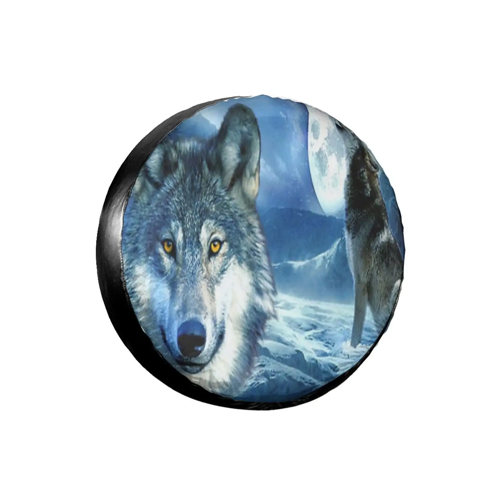 3D Wolf Animal Spare Tire Cover Waterproof Dustproof Sun Wheel Tire Cover For Jeep, Trailer, SUV Vehicle Anime Tire Cover
3D Wolf Animal Spare Tire Cover Waterproof Dustproof Sun Wheel Tire Cover For Jeep, Trailer, SUV Vehicle Anime Tire Cover