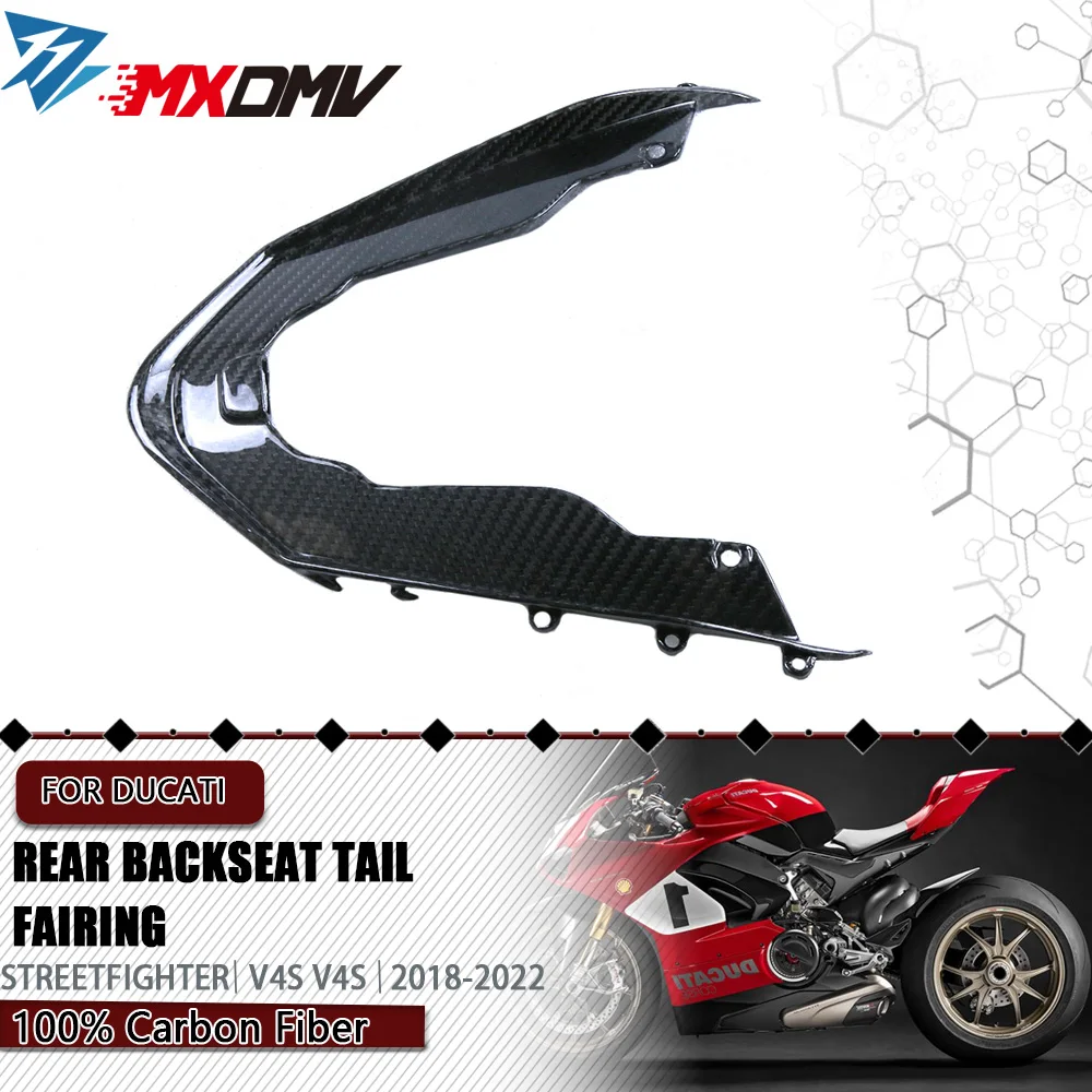 Rear Seat Fairing Side Panels Carbon Fiber Motorcycle Accessories For DUCATI Panigale V4 V4S V2 Streetfighter V4 S 2019-2022
Rear Seat Fairing Side Panels Carbon Fiber Motorcycle Accessories For DUCATI Panigale V4 V4S V2 Streetfighter V4 S 2019-2022