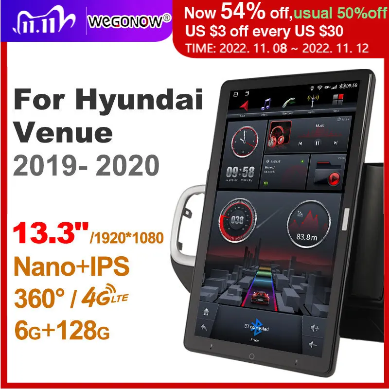 Автомобильный радиоприемник TS10 Android10.0 Ownice для Hyundai Venue 2019 2020 13,3 ''без DVD, поддержка USB, быстрая зарядка Nano 1920*1080 360
Автомобильный радиоприемник TS10 Android10.0 Ownice для Hyundai Venue 2019 2020 13,3 ''без DVD, поддержка USB, быстрая зарядка Nano 1920*1080 360