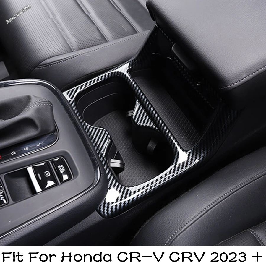 Front Row Water Cup Holder Frame Trim Cover Fit For Honda CR-V CRV 2023 2024 Wood Grain / Carbon Fiber / Matte Accessories 
Front Row Water Cup Holder Frame Trim Cover Fit For Honda CR-V CRV 2023 2024 Wood Grain / Carbon Fiber / Matte Accessories