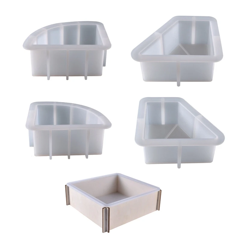 D0LC Reusable Epoxy Resin Mold Circular Sector/Trapezoid/Square Handicraft Making Tool Bookend Casting Home Office DIY Crafts
D0LC Reusable Epoxy Resin Mold Circular Sector/Trapezoid/Square Handicraft Making Tool Bookend Casting Home Office DIY Crafts