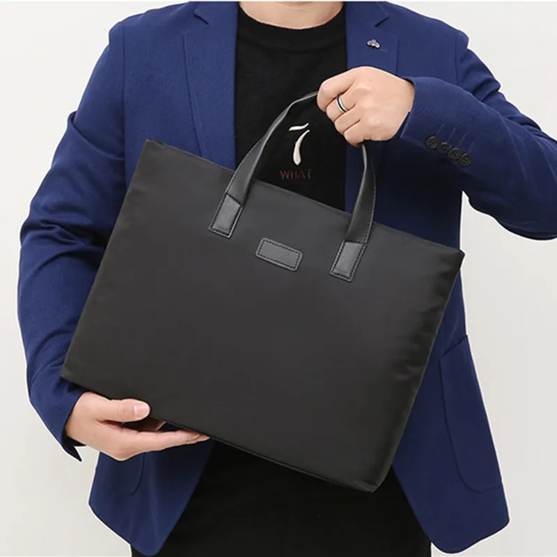 Simple Portable Document Bag Canvas A4 Office Zipper Bag Large Capacity Men Handbag Multi-layer Information Briefcase Bag
Simple Portable Document Bag Canvas A4 Office Zipper Bag Large Capacity Men Handbag Multi-layer Information Briefcase Bag