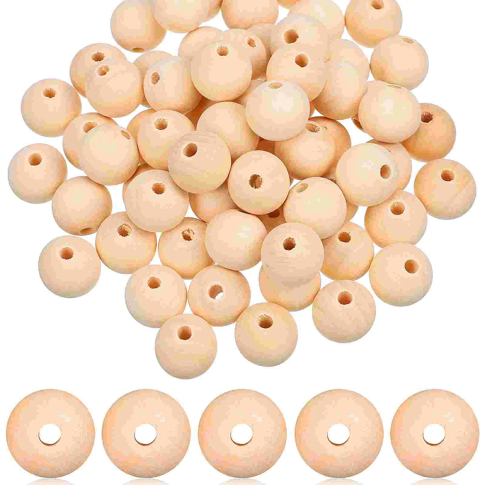 Wood Beads Bulk Craft Hole Round Wooden For Crafts Bracelets With Holes Jewelry Making Decor
Wood Beads Bulk Craft Hole Round Wooden For Crafts Bracelets With Holes Jewelry Making Decor