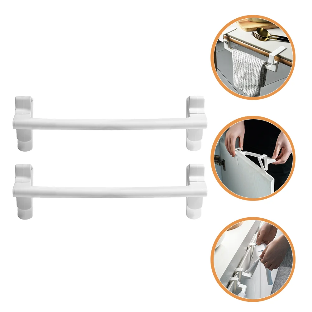 2 Pcs Racks Bathroom Towel Racks Washcloth Bars Plastic Towel Racks Towel Bar For Towel Kitchen Cabinet
2 Pcs Racks Bathroom Towel Racks Washcloth Bars Plastic Towel Racks Towel Bar For Towel Kitchen Cabinet