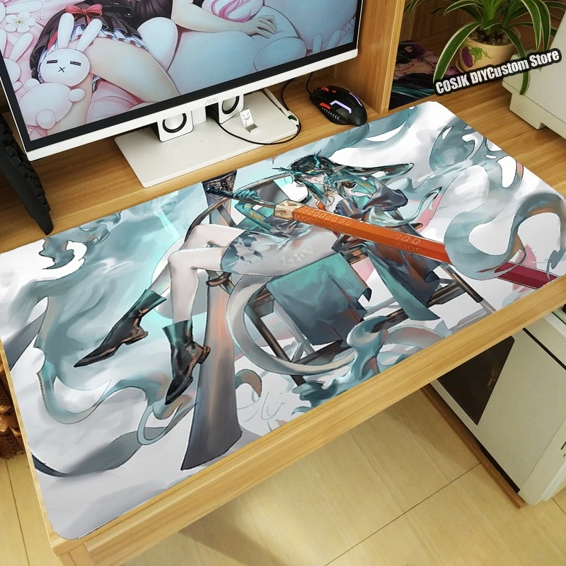 HOT Anime Game Arknights Nian Ling Dusk Mouse Pad Large Keyboard Desk Mat Computer Thickening Mousepad Gaming Accessories
HOT Anime Game Arknights Nian Ling Dusk Mouse Pad Large Keyboard Desk Mat Computer Thickening Mousepad Gaming Accessories
