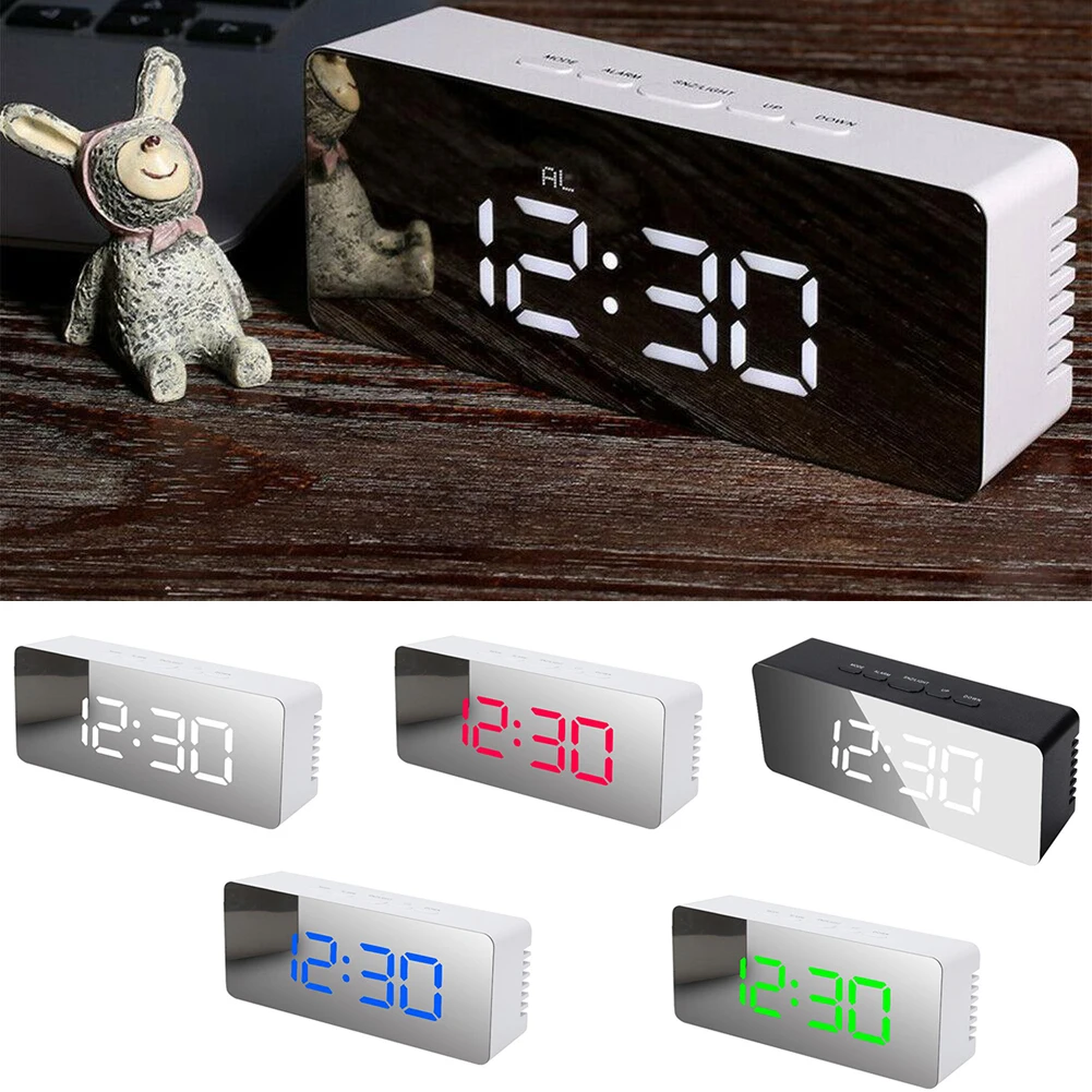 LED Wecker цифровой USB Alarmwecker Funk Uhr Schlummerfunktion Tischuhr Шпигель Reloj чашка будильник Настенный декор
LED Wecker цифровой USB Alarmwecker Funk Uhr Schlummerfunktion Tischuhr Шпигель Reloj чашка будильник Настенный декор
